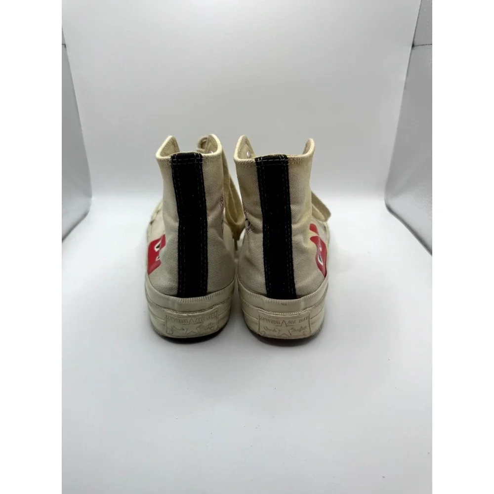 Converse Comme des Garcons Play Chuck 70 High Milk 150205C Women 6 Sneaker White